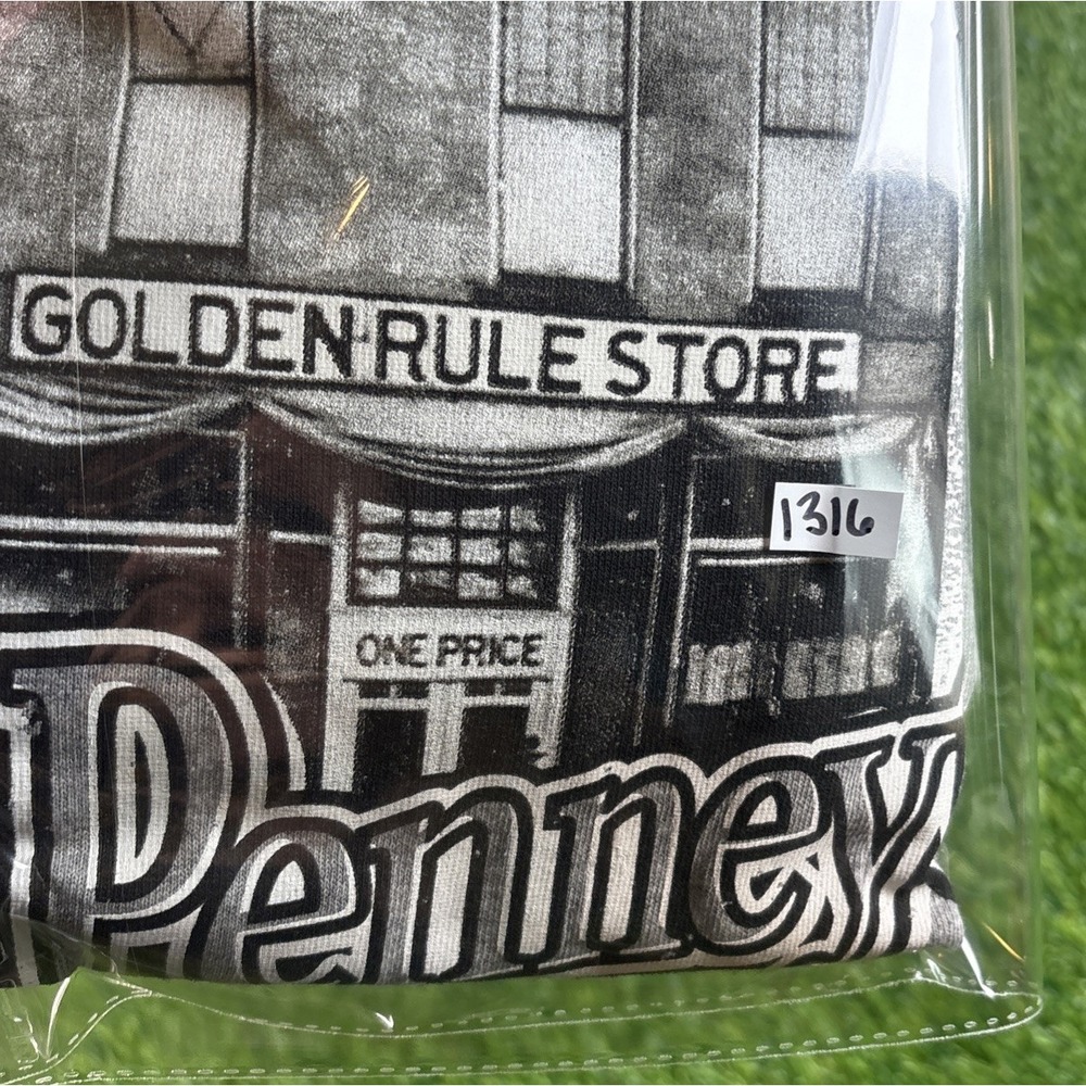 New JC Penney Co Golden Rule Store One Price Short Sleeve T-Shirt Sz M NOS - Picture 10 of 10